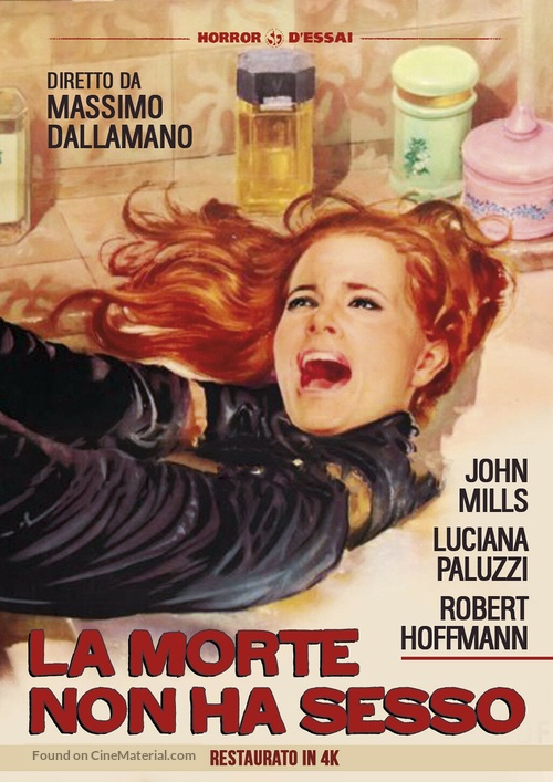 La morte non ha sesso - Italian DVD movie cover