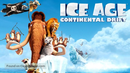 Ice Age: Continental Drift - Movie Cover