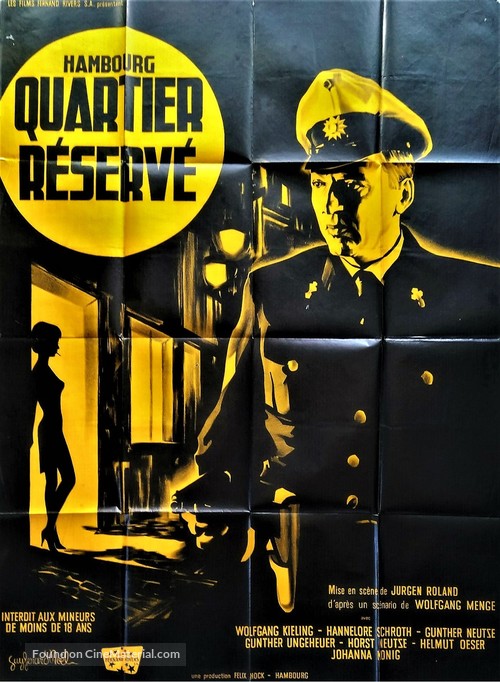 Politiepost Reeperbahn - French Movie Poster