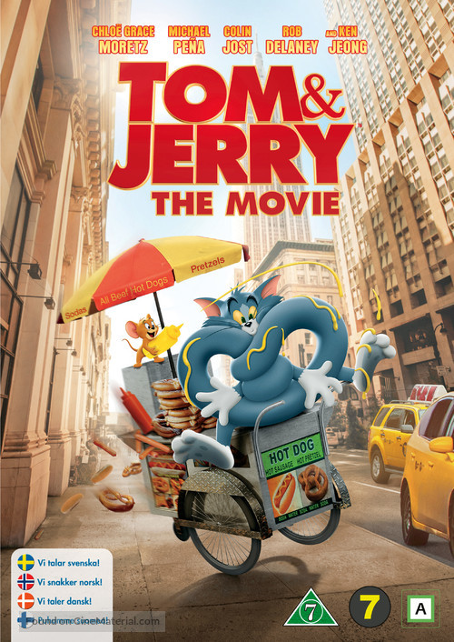Tom and Jerry - Danish DVD movie cover