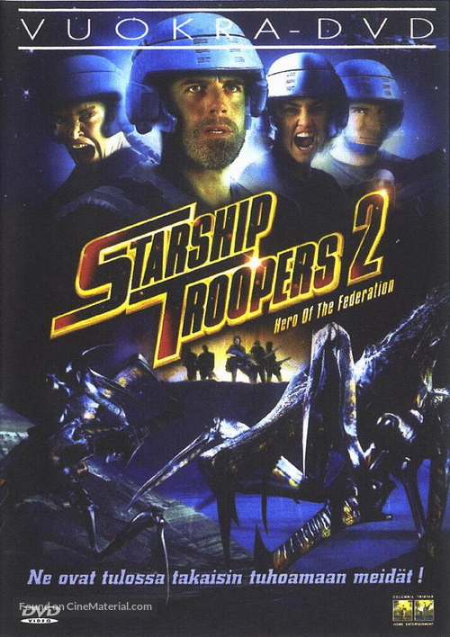 Starship Troopers 2 - Finnish DVD movie cover