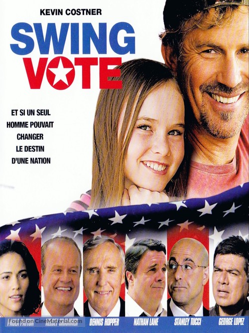 Swing Vote - French DVD movie cover