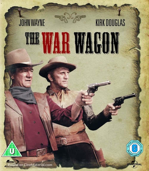 The War Wagon - British Blu-Ray movie cover