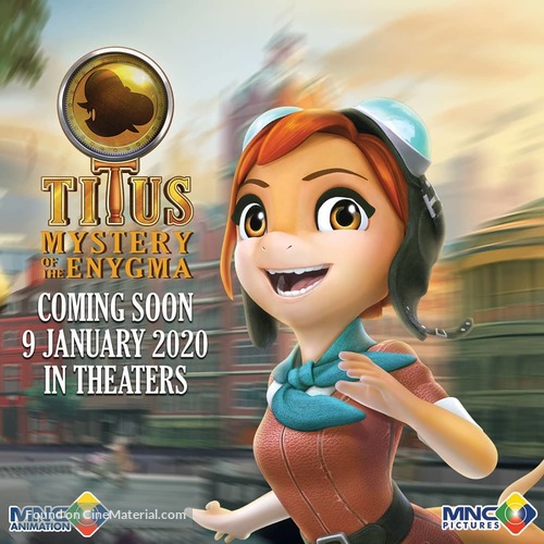 Titus: Mystery of The Enygma - Indonesian poster