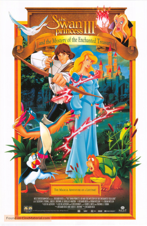 The Swan Princess: The Mystery of the Enchanted Kingdom - Movie Poster