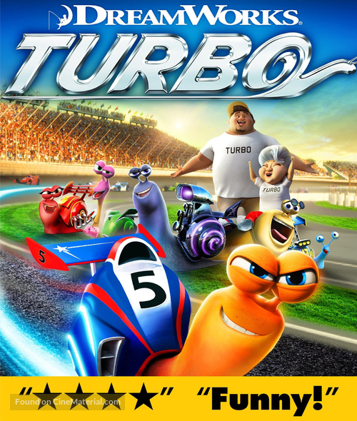 Turbo - Blu-Ray movie cover