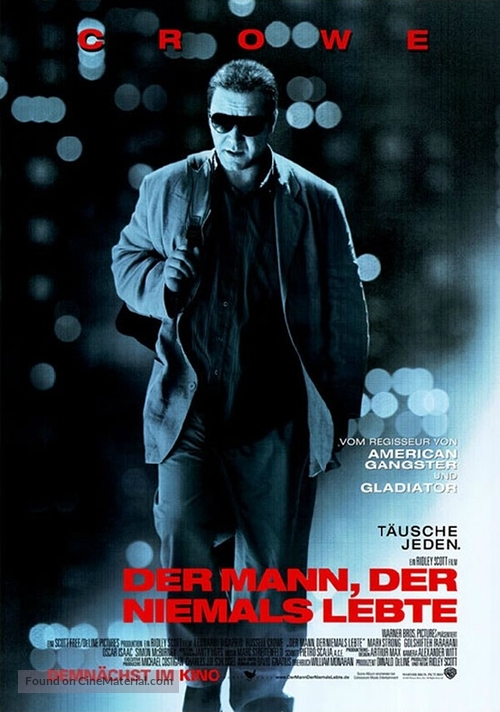 Body of Lies - German Movie Poster