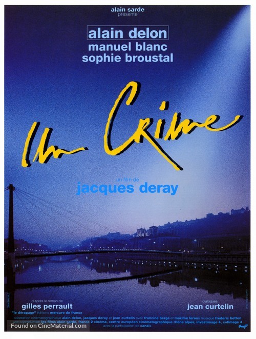 Un crime - French Movie Poster