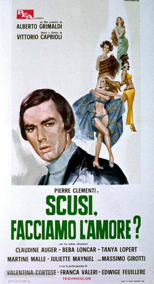 Scusi, facciamo l&#039;amore? - Italian Movie Poster