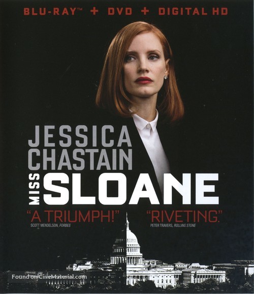 Miss Sloane - Blu-Ray movie cover