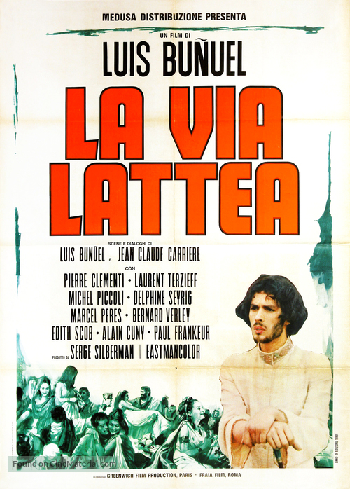 Voie lact&eacute;e, La - Italian Movie Poster