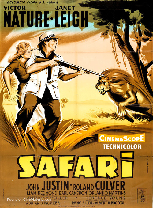 Safari - French Movie Poster