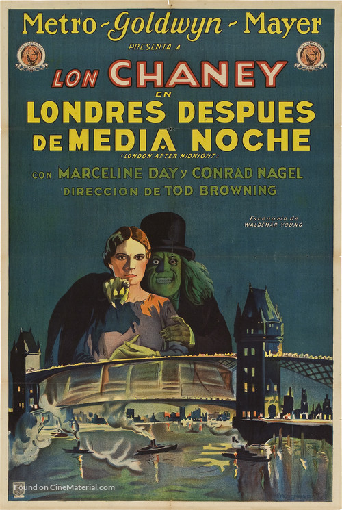 London After Midnight - Argentinian Movie Poster