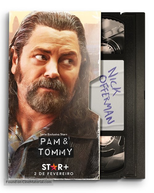 Pam &amp; Tommy - Brazilian Movie Poster