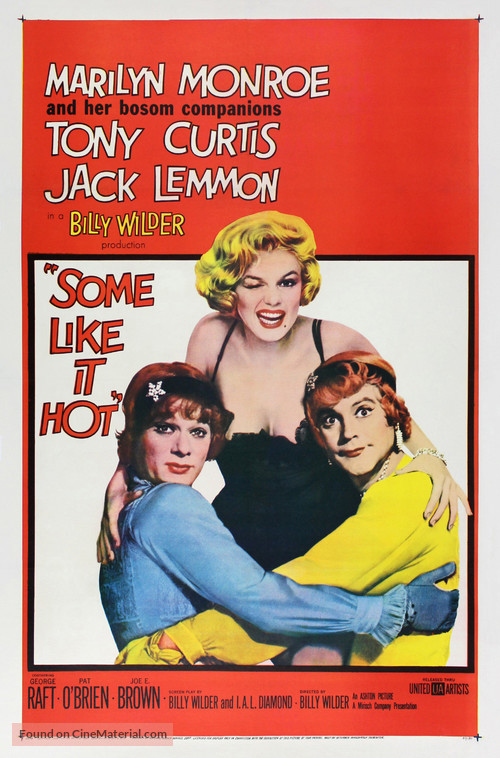 Some Like It Hot - Theatrical movie poster