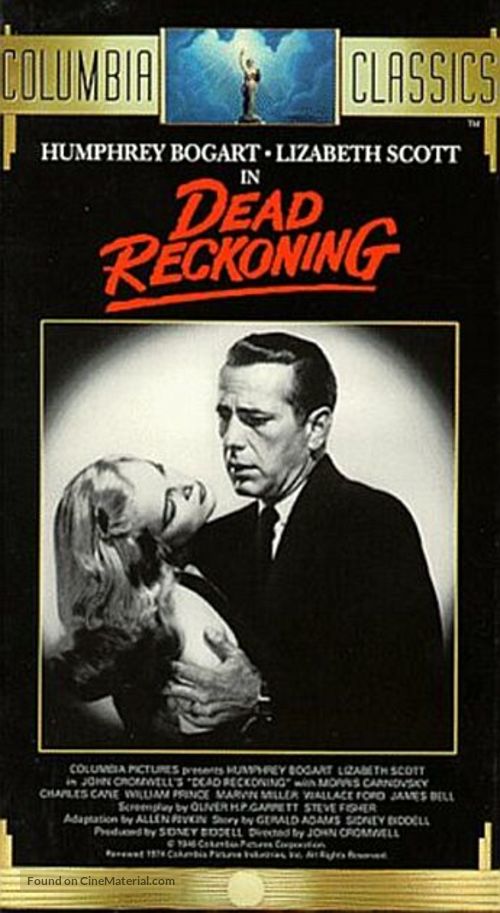 Dead Reckoning - VHS movie cover