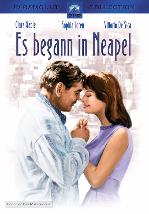 It Started in Naples - German DVD movie cover