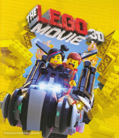 The Lego Movie - Blu-Ray movie cover