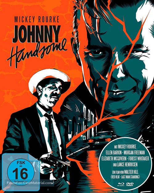 Johnny Handsome - German Movie Cover