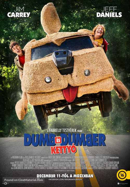 Dumb and Dumber To - Hungarian Movie Poster