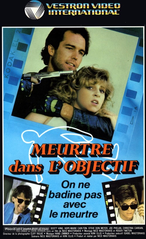 Terminal Exposure - French VHS movie cover