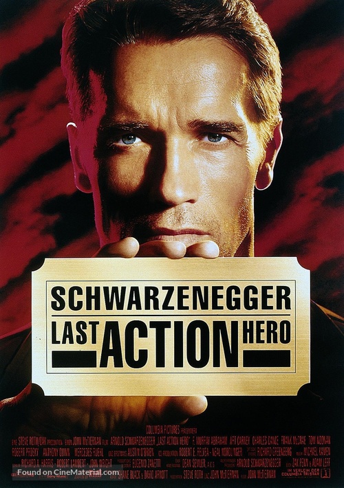 Last Action Hero - German Movie Poster