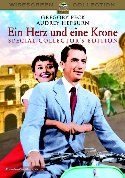 Roman Holiday - German DVD movie cover