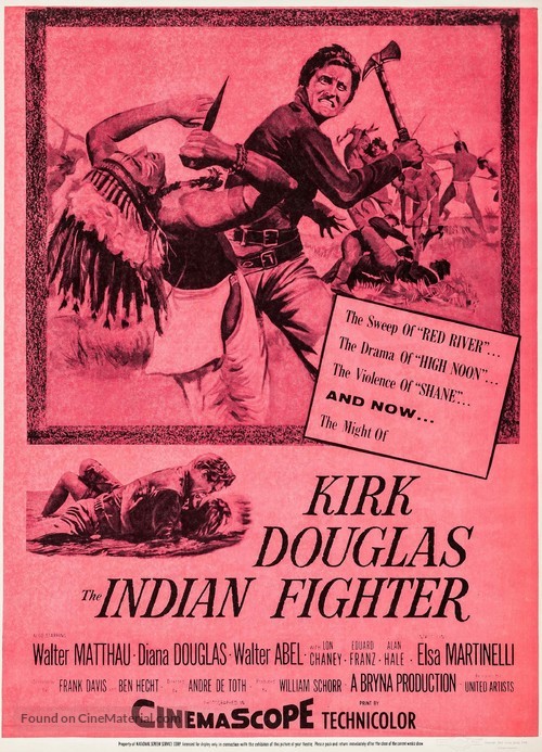 The Indian Fighter - Movie Poster