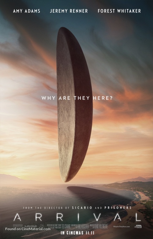 Arrival - British Movie Poster