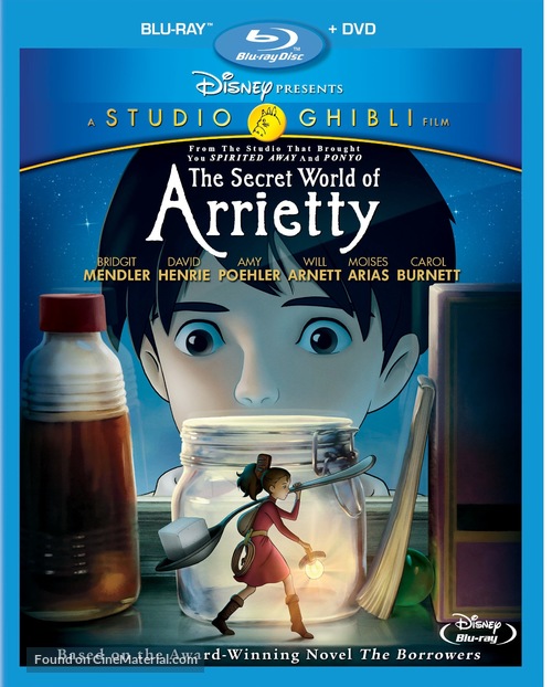 Kari-gurashi no Arietti - Blu-Ray movie cover