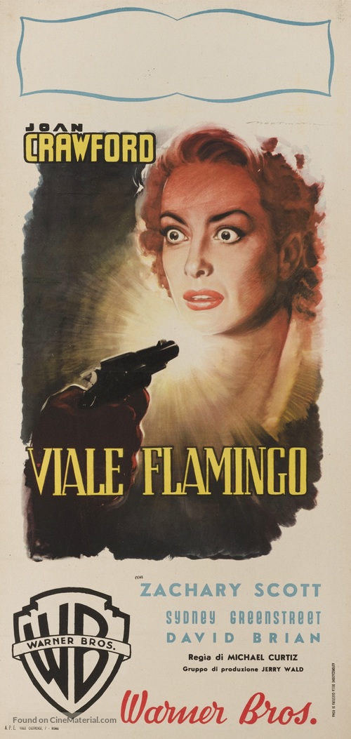 Flamingo Road - Italian Movie Poster