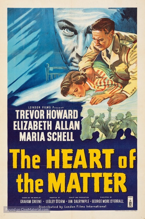 The Heart of the Matter - British Movie Poster