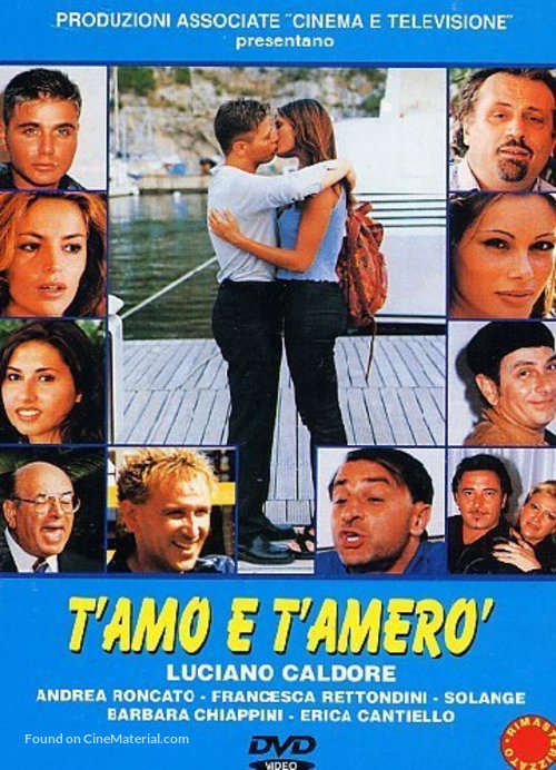 T&#039;amo e t&#039;amer&ograve; - Italian DVD movie cover