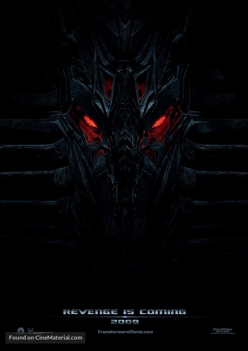 Transformers: Revenge of the Fallen (2009) teaser movie poster