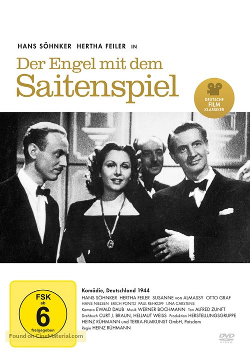 Der Engel mit dem Saitenspiel - German Movie Cover