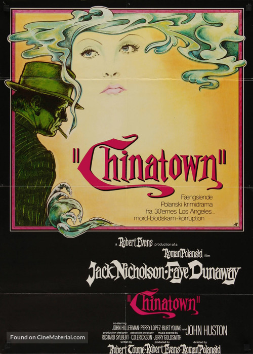 Chinatown - Danish Movie Poster