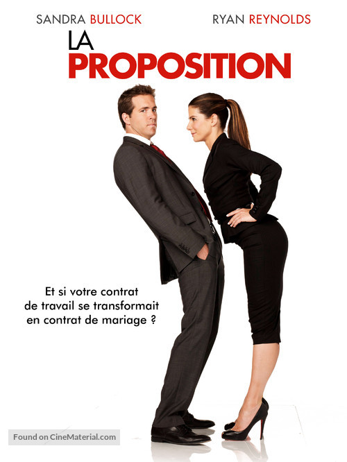 The Proposal - French Movie Poster