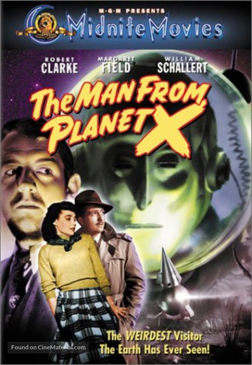 The Man From Planet X - DVD movie cover