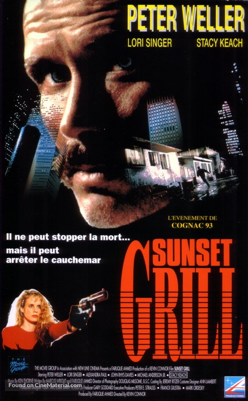 Sunset Grill - French VHS movie cover