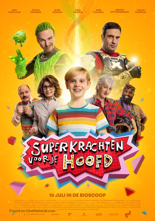 Superkrachten voor je hoofd - Dutch Movie Poster