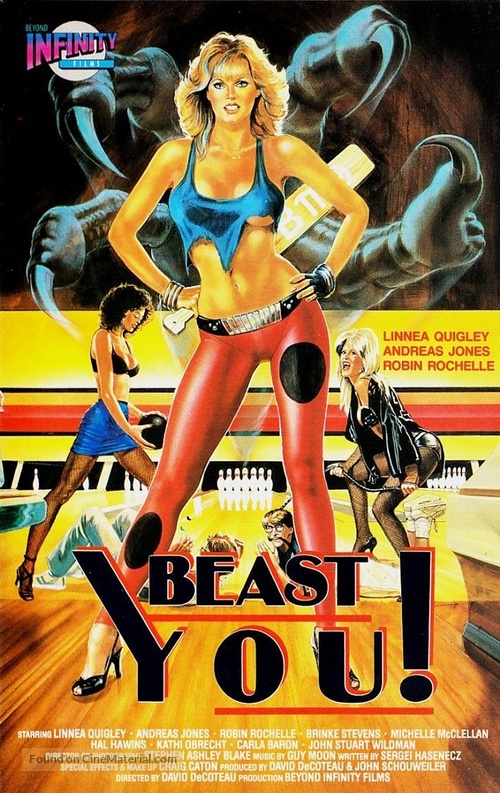 Sorority Babes in the Slimeball Bowl-O-Rama - German VHS movie cover
