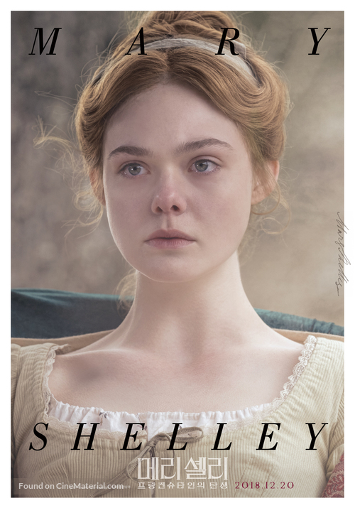 Mary Shelley - South Korean Movie Poster