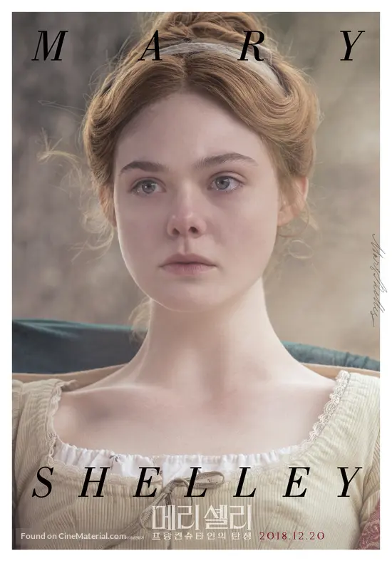 Mary Shelley 2017 South Korean Movie Poster