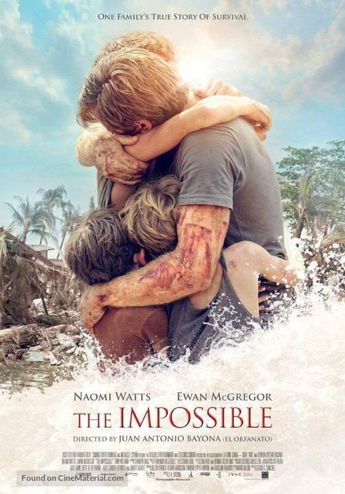 Lo imposible - Swiss Movie Poster