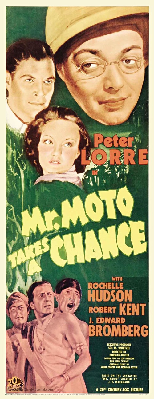 Mr. Moto Takes a Chance - Movie Poster