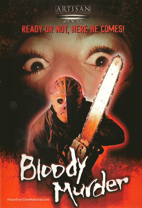Bloody Murder - DVD movie cover
