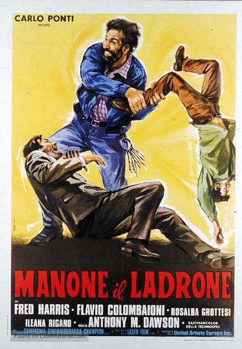 Manone il ladrone - Italian Movie Poster