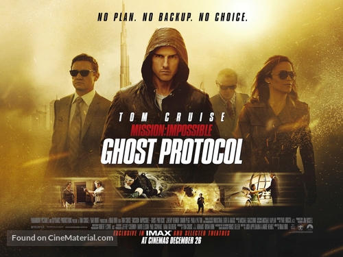Mission: Impossible - Ghost Protocol - British Movie Poster