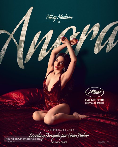 Anora - Colombian Movie Poster