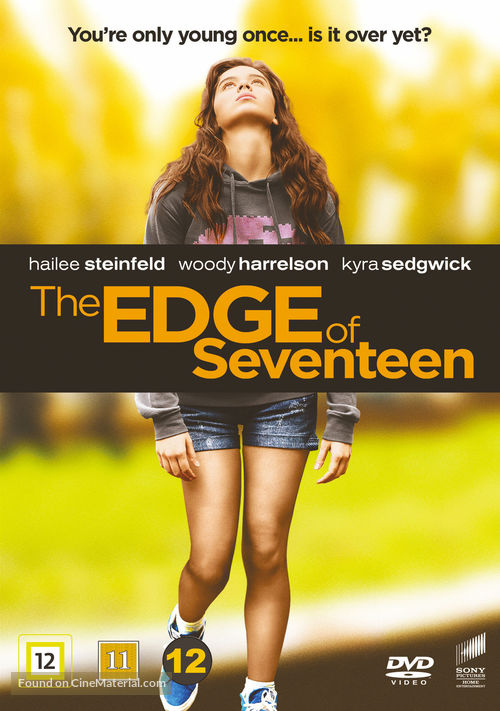 The Edge of Seventeen - Danish Movie Cover